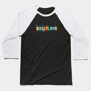 Barcelona Baseball T-Shirt